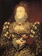Nicholas Hilliard Queen Elizabeth I oil painting on canvas